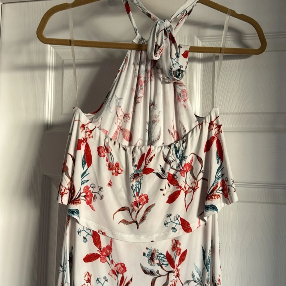 Veronica M Maxi Halter Dress size SMALL - Picture 9 of 11